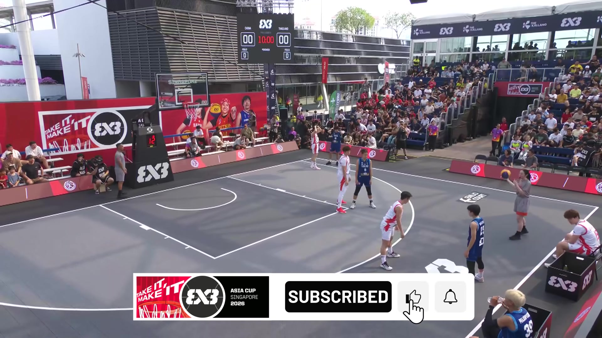 04月03日三人篮球亚洲杯女子小组赛 中国 - 泰国 全场录像