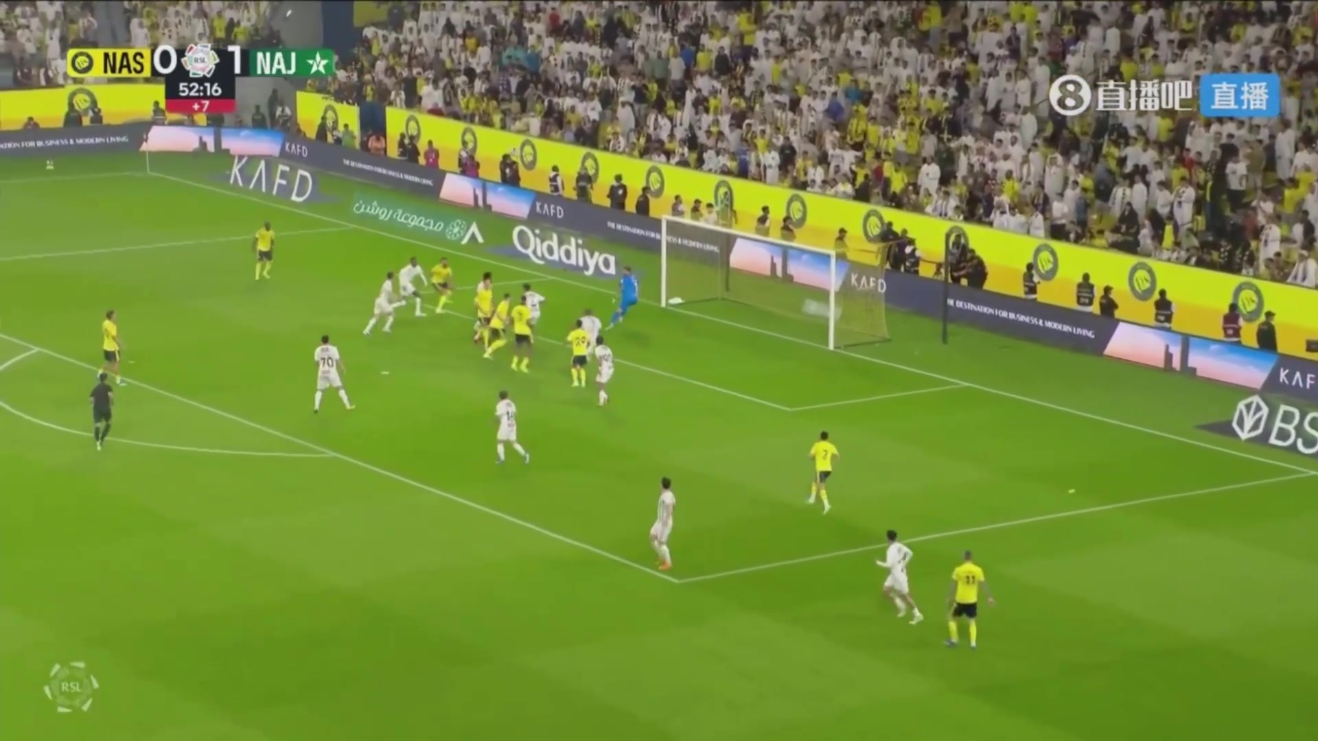 胜利1-1扳平比分布罗佐维奇传中哈姆丹门前抢点破门