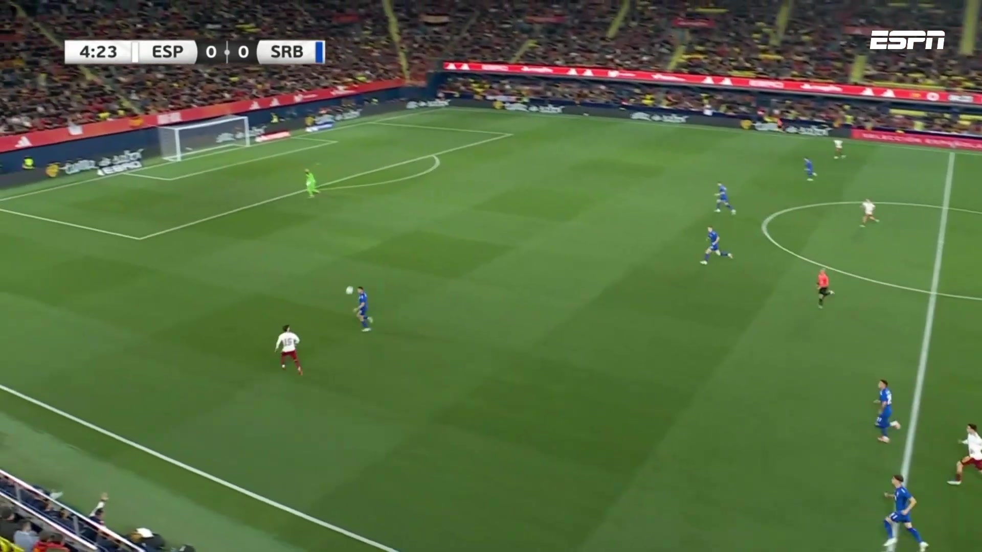 集锦友谊赛-奥亚萨瓦尔双响穆尼奥斯建功 西班牙3-0塞尔维亚