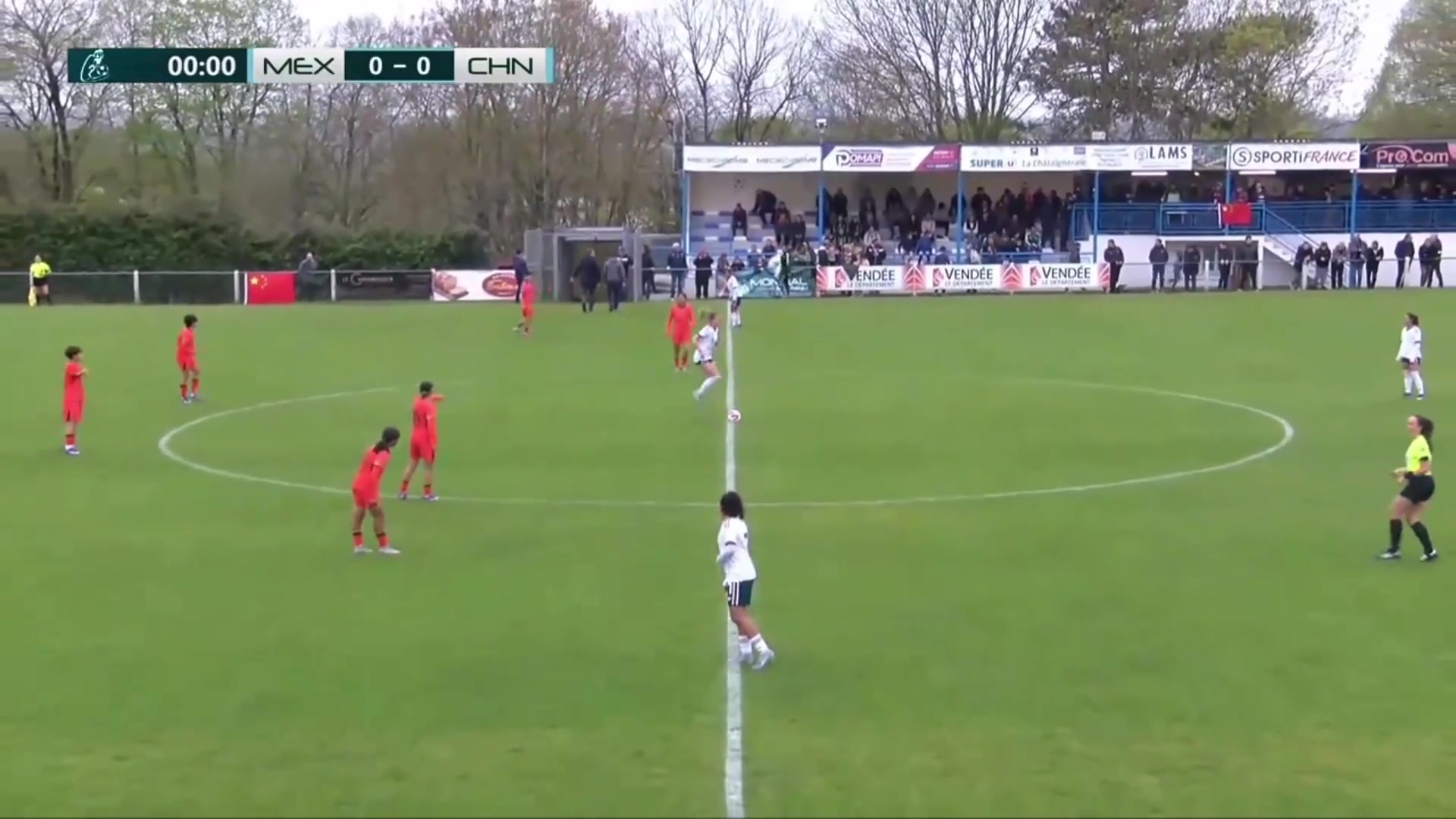 集锦蒙太古杯-周瑾彤破门吴逸羲直红 中国U16女足1-1墨西哥