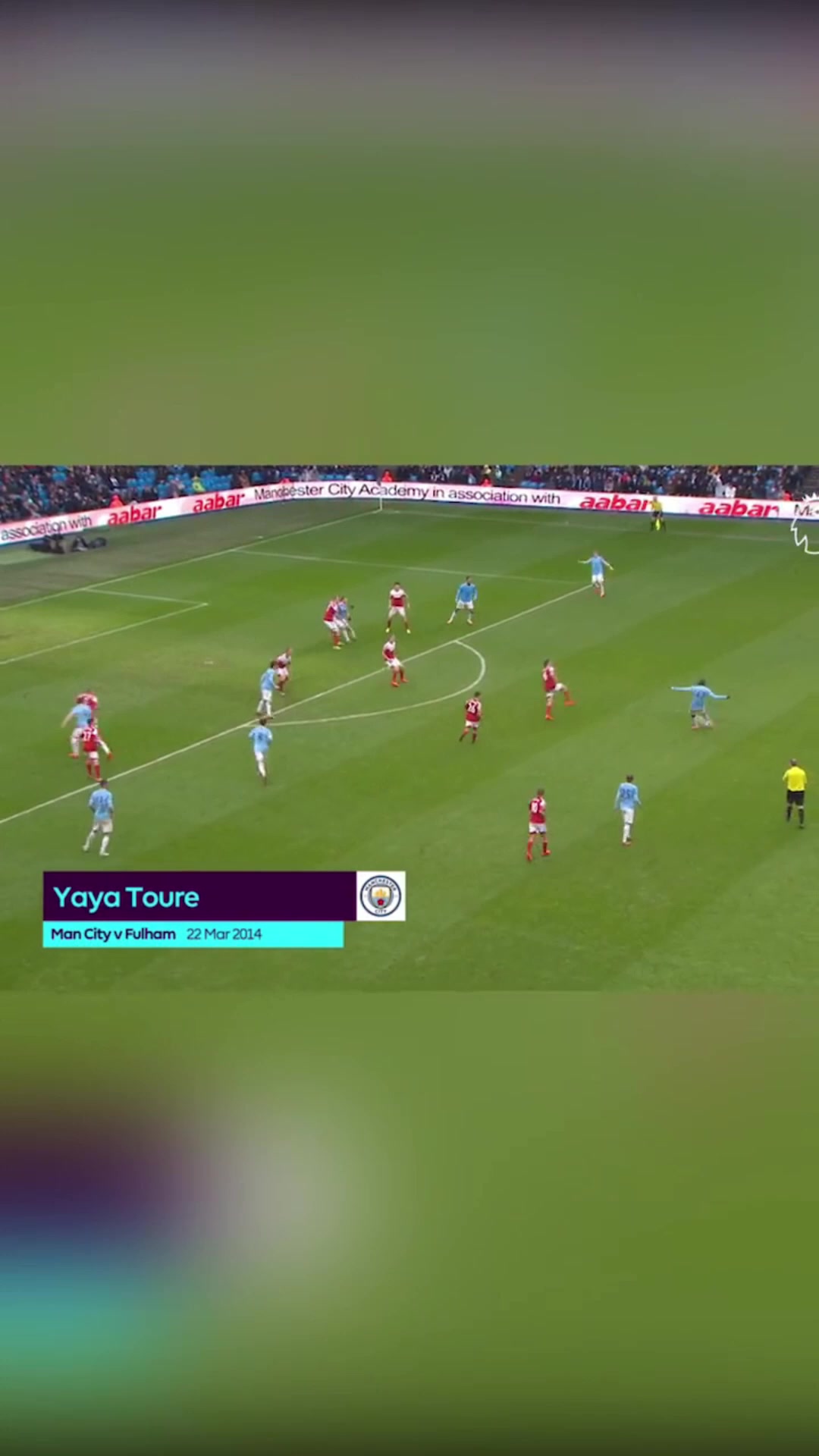 这就是亚亚-图雷的底气不盯防远射就是稳如点球