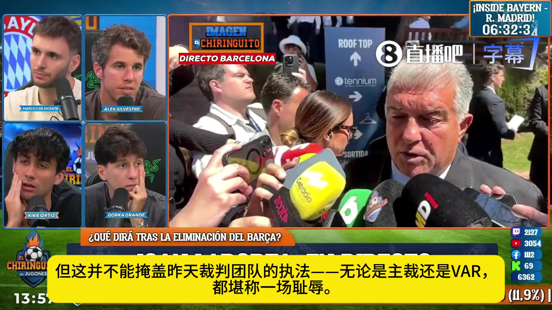 拉波尔塔一场彻头彻尾