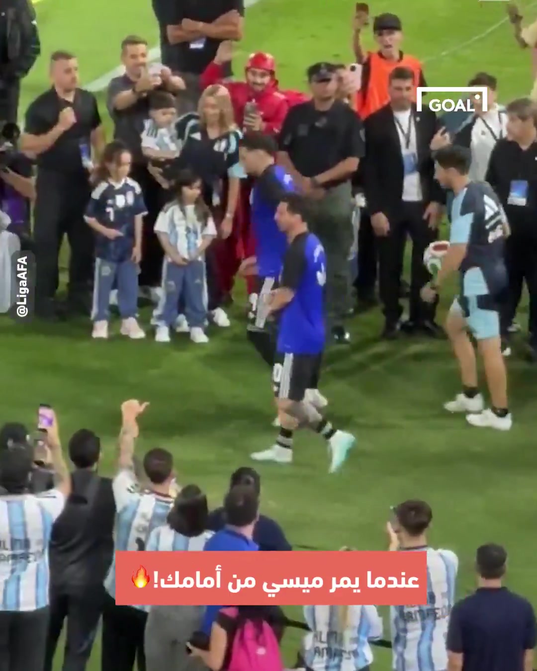 博主只有梅西才能在赛前就把对方球员变成他的球迷